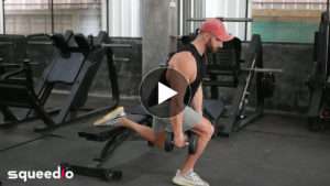 Dumbbell Bulgarian Split Squat