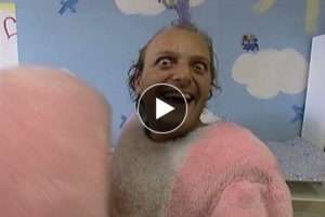 Big Bunny Scares Babies Part 1