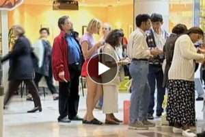 Pervert Pinches GirlinLine Part 1